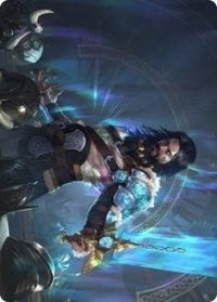 Halvar, God of Battle Art Card [Kaldheim Art Series] MTG Single Magic: The Gathering | Red Claw Gaming