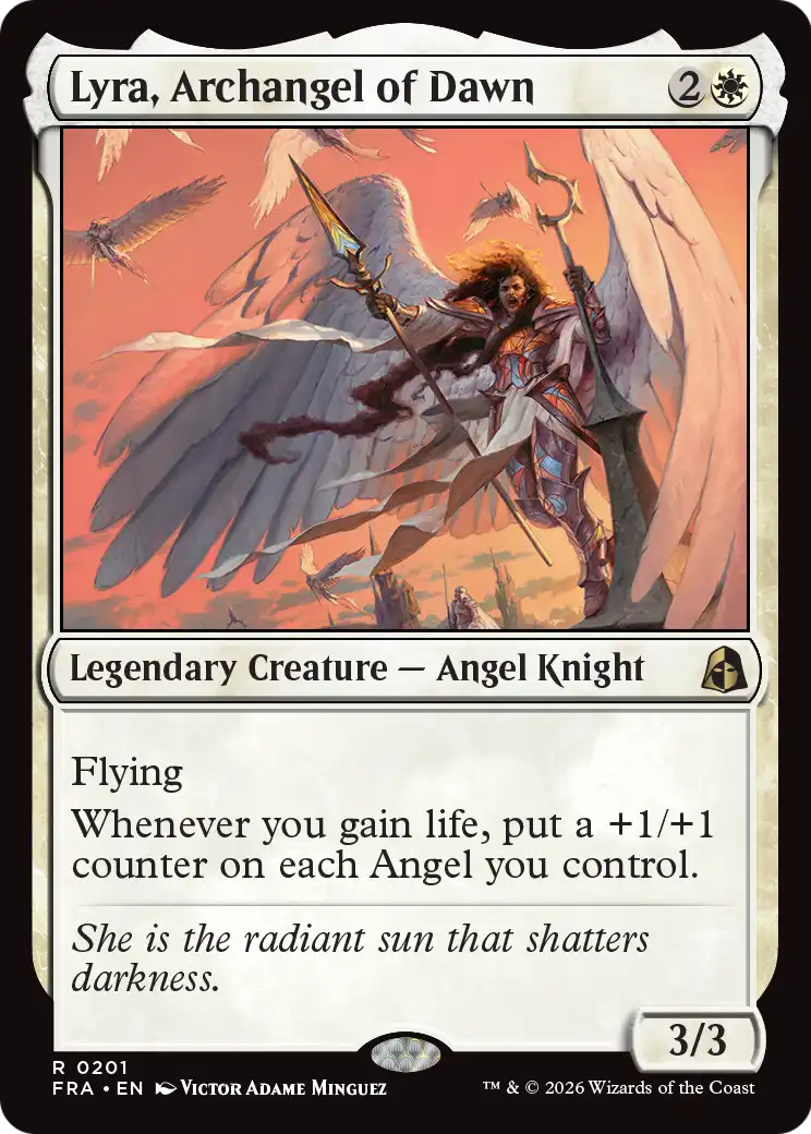 Lyra, Archangel of Dawn [Reality Fracture] MTG Single Magic: The Gathering | Red Claw Gaming