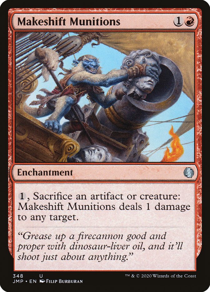 Makeshift Munitions [Jumpstart] MTG Single Magic: The Gathering | Red Claw Gaming