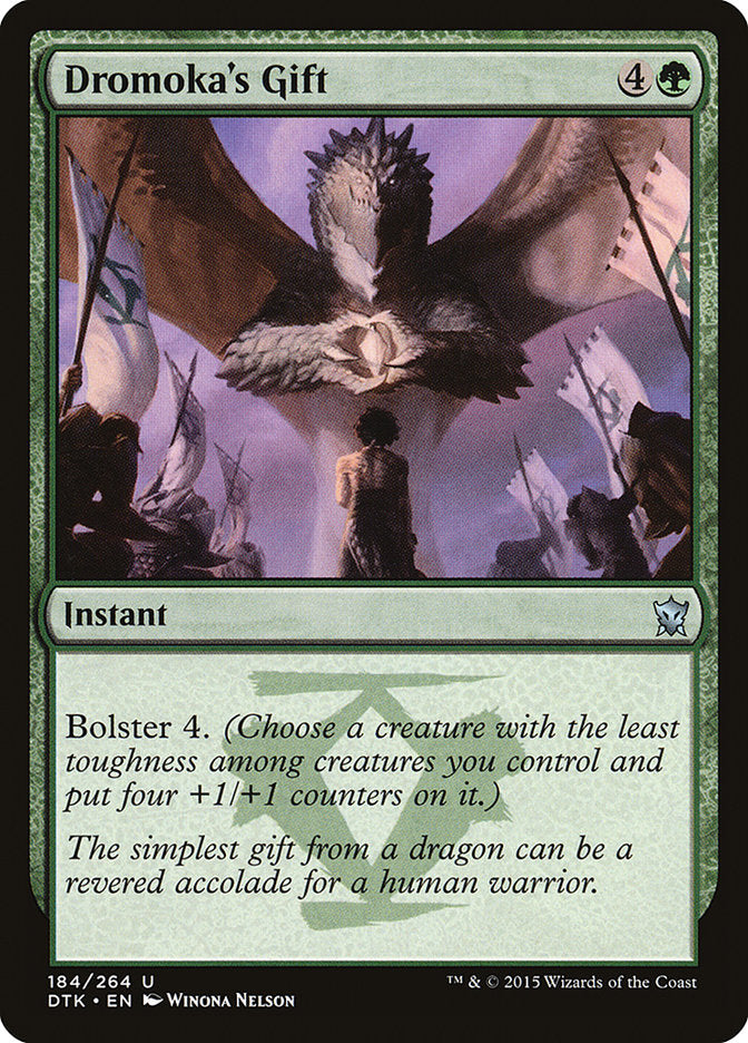 Dromoka's Gift [Dragons of Tarkir] MTG Single Magic: The Gathering | Red Claw Gaming