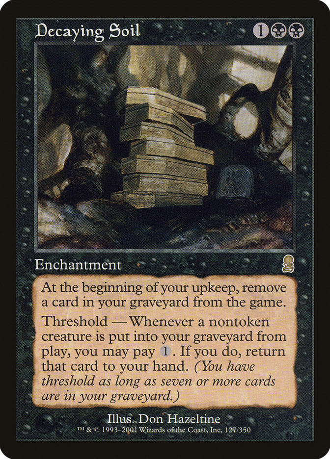 Decaying Soil [Odyssey] MTG Single Magic: The Gathering | Red Claw Gaming