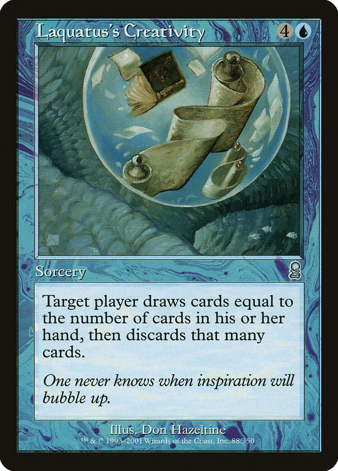 Laquatus's Creativity [Odyssey] MTG Single Magic: The Gathering | Red Claw Gaming