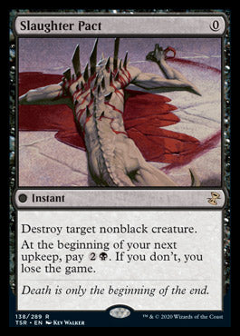 Slaughter Pact [Time Spiral Remastered] MTG Single Magic: The Gathering | Red Claw Gaming