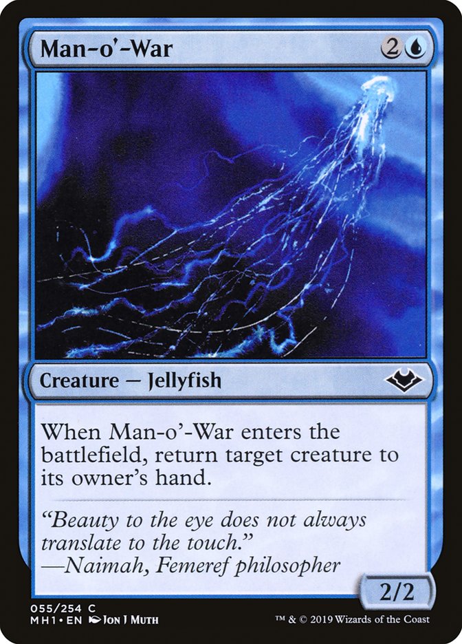 Man-o'-War [Modern Horizons] MTG Single Magic: The Gathering    | Red Claw Gaming