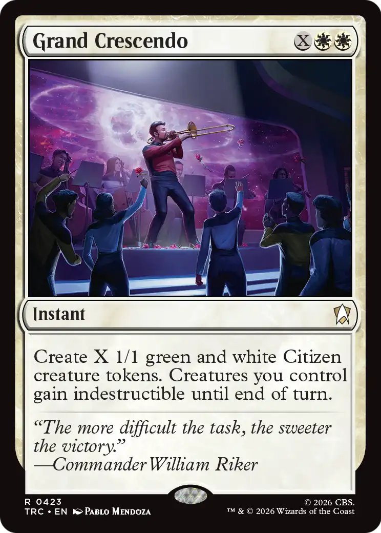 Grand Crescendo [Star Trek Commander] MTG Single Magic: The Gathering | Red Claw Gaming