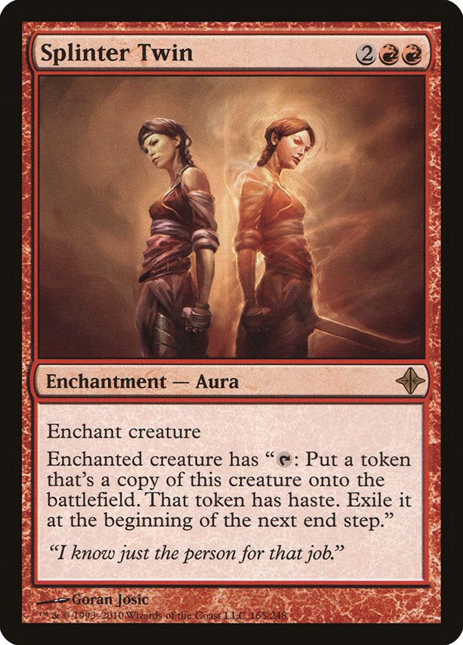 Splinter Twin [Rise of the Eldrazi] MTG Single Magic: The Gathering | Red Claw Gaming