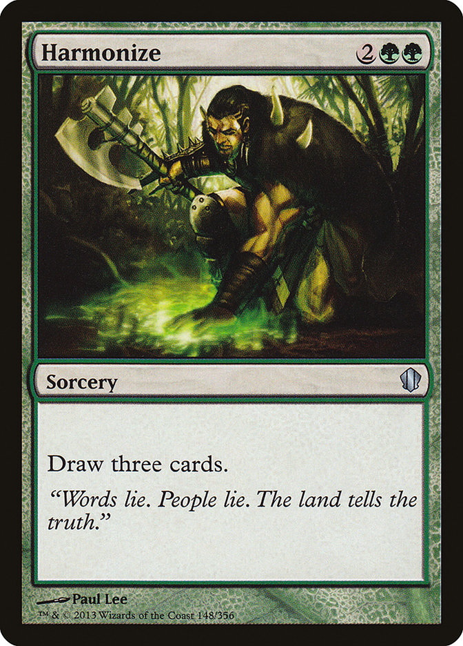 Harmonize [Commander 2013] MTG Single Magic: The Gathering | Red Claw Gaming