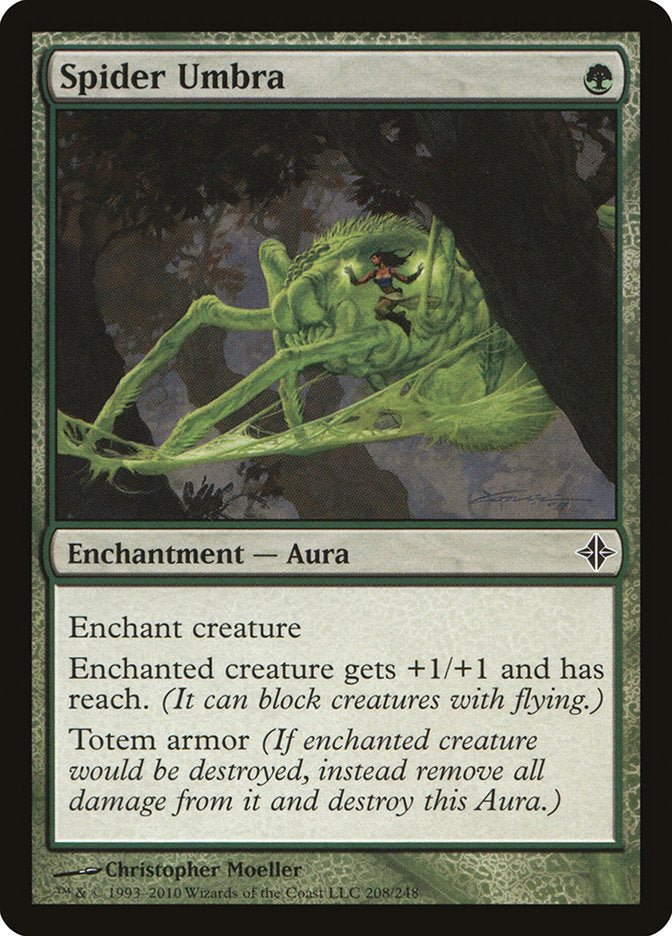 Spider Umbra [Rise of the Eldrazi] MTG Single Magic: The Gathering | Red Claw Gaming
