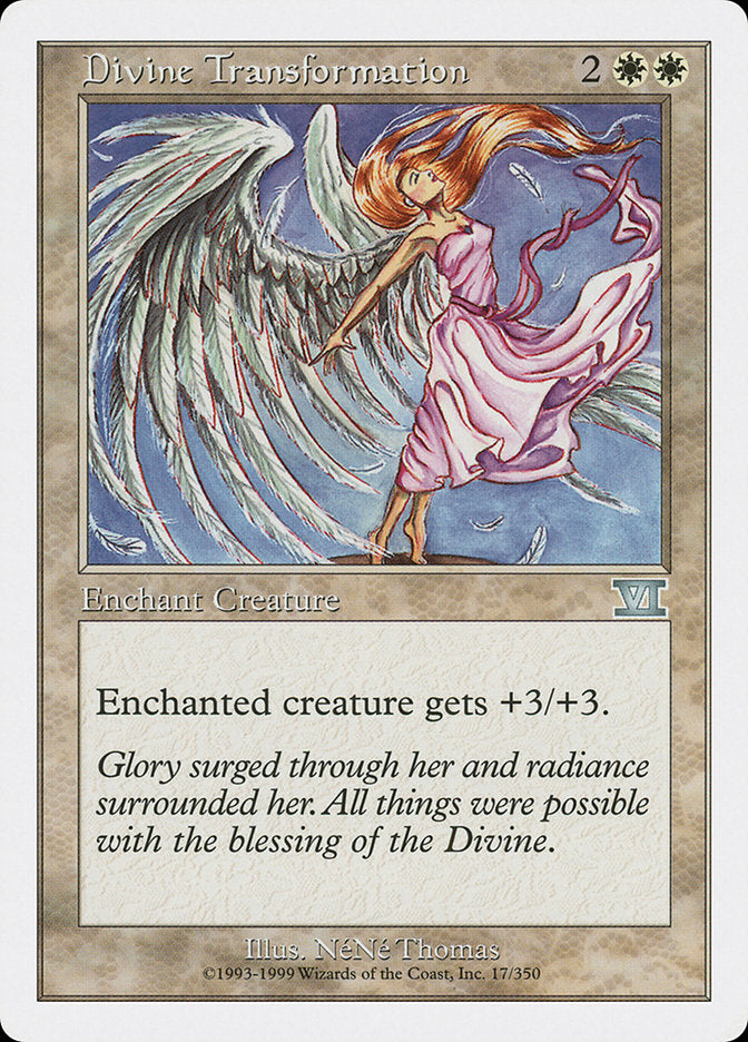 Divine Transformation [Classic Sixth Edition] MTG Single Magic: The Gathering | Red Claw Gaming