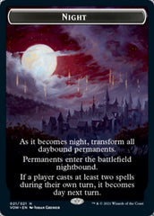 Day // Night Double-Sided Token [Innistrad: Crimson Vow Tokens] MTG Single Magic: The Gathering | Red Claw Gaming