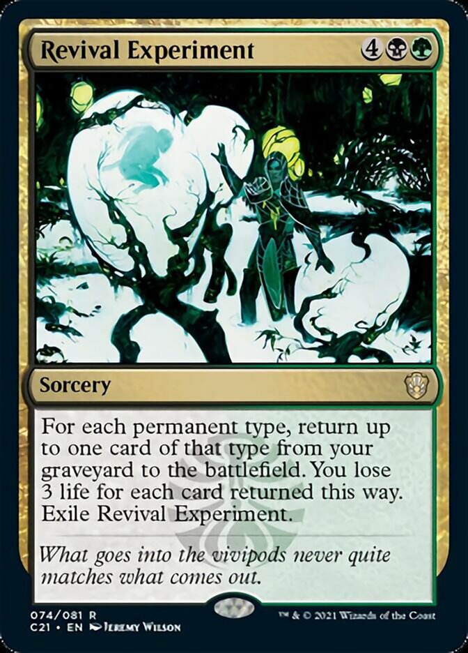 Revival Experiment [Commander 2021] MTG Single Magic: The Gathering | Red Claw Gaming
