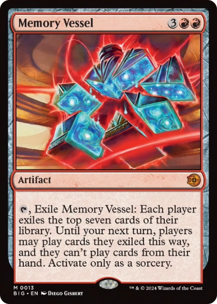 Memory Vessel [Outlaws of Thunder Junction: The Big Score] MTG Single Magic: The Gathering    | Red Claw Gaming