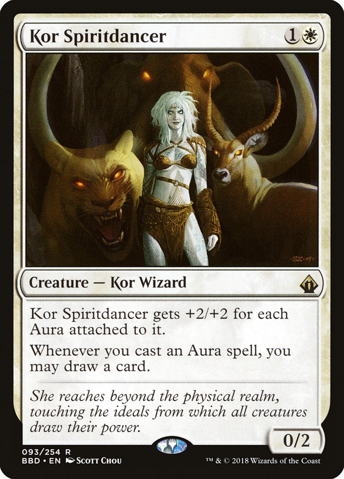 Kor Spiritdancer [Battlebond] MTG Single Magic: The Gathering | Red Claw Gaming