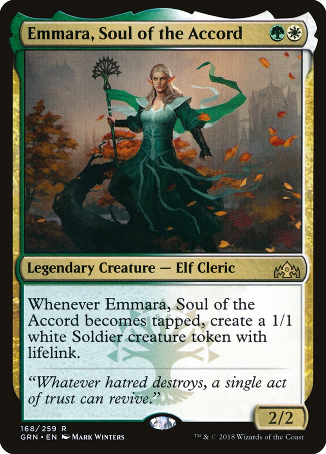 Emmara, Soul of the Accord [Guilds of Ravnica] MTG Single Magic: The Gathering | Red Claw Gaming