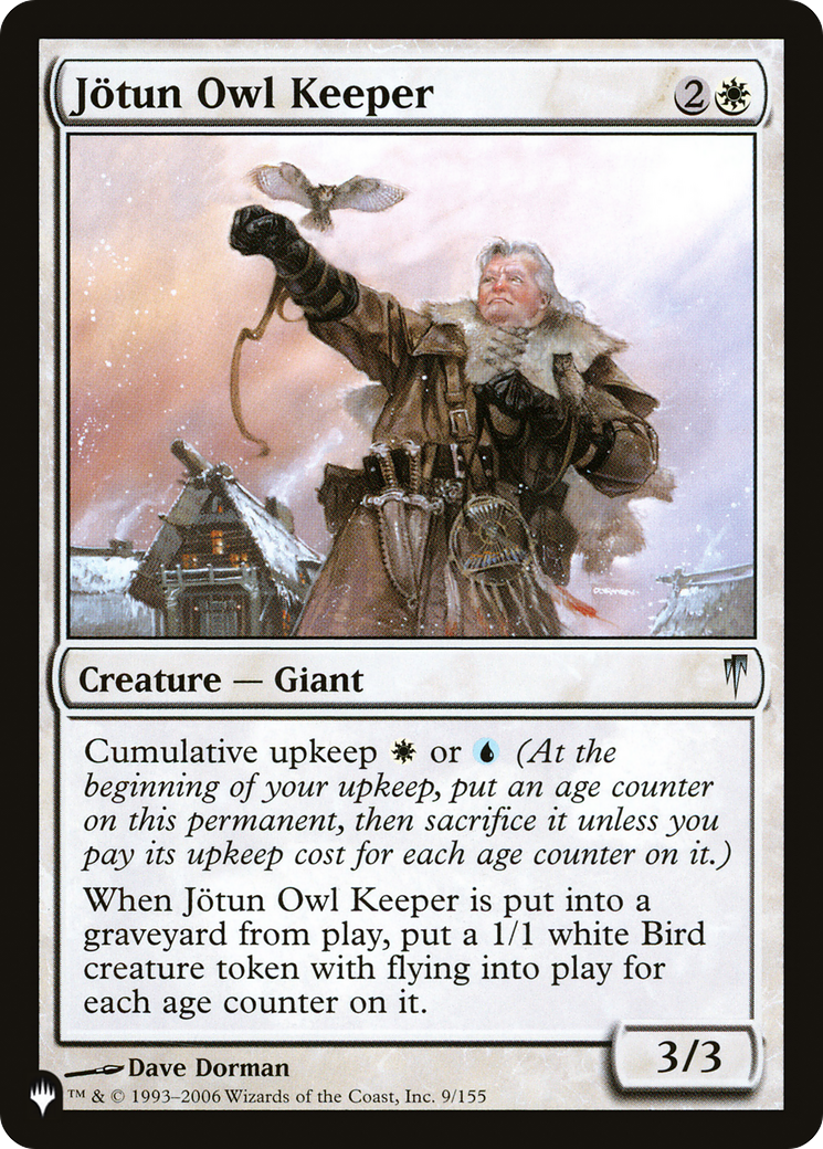 Jotun Owl Keeper [The List] MTG Single Magic: The Gathering | Red Claw Gaming