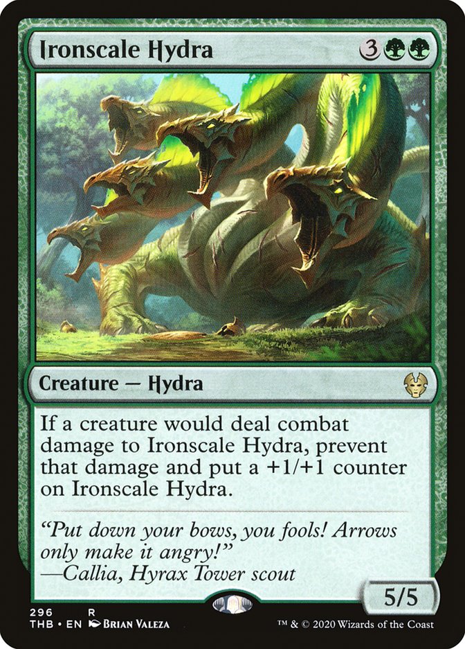 Ironscale Hydra [Theros Beyond Death] MTG Single Magic: The Gathering | Red Claw Gaming