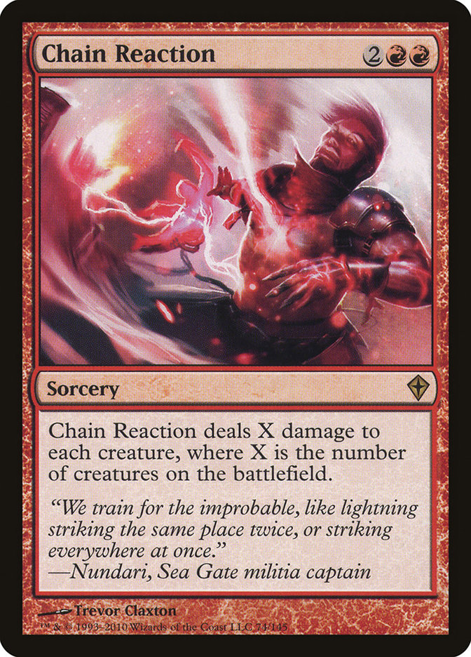 Chain Reaction [Worldwake] MTG Single Magic: The Gathering | Red Claw Gaming