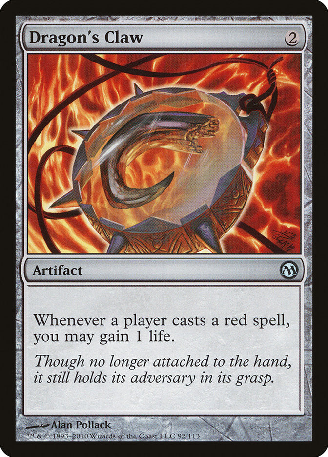 Dragon's Claw [Duels of the Planeswalkers] MTG Single Magic: The Gathering | Red Claw Gaming