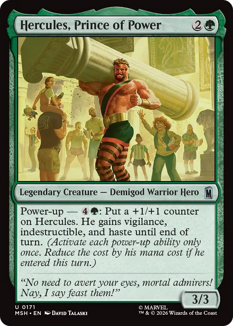 Hercules, Prince of Power [Marvel Super Heroes] | Red Claw Gaming