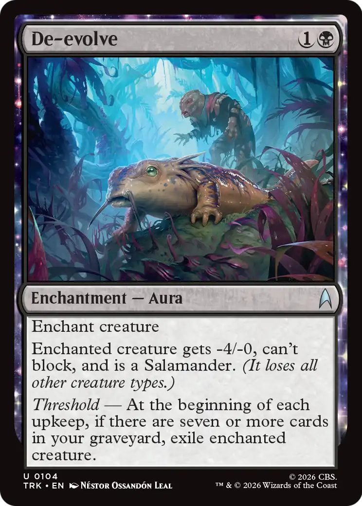 De-evolve [Star Trek] MTG Single Magic: The Gathering | Red Claw Gaming