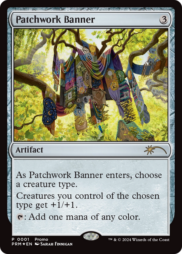 Patchwork Banner [Media Promos] MTG Single Magic: The Gathering | Red Claw Gaming