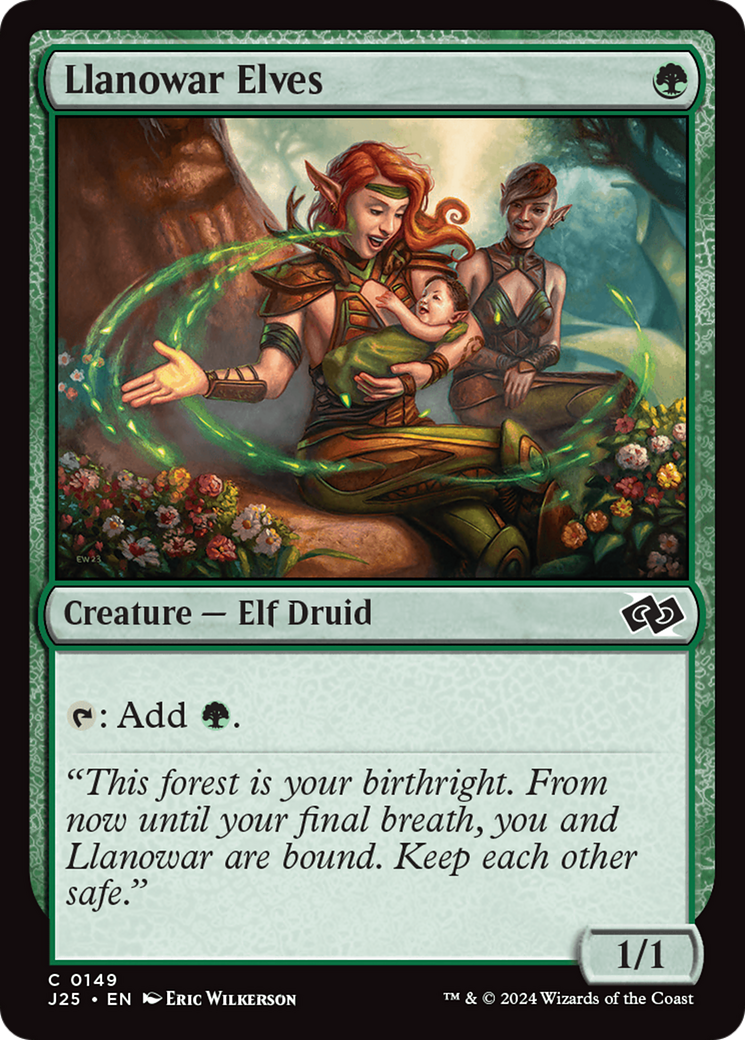 Llanowar Elves [Foundations Jumpstart] MTG Single Magic: The Gathering | Red Claw Gaming