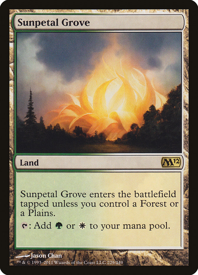 Sunpetal Grove [Magic 2012] MTG Single Magic: The Gathering | Red Claw Gaming