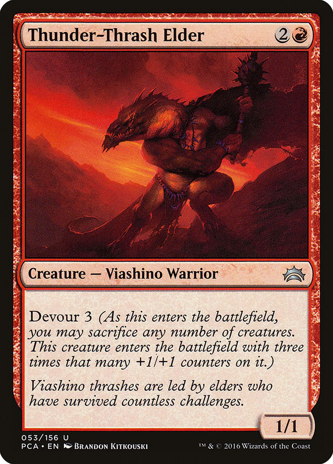 Thunder-Thrash Elder [Planechase Anthology] MTG Single Magic: The Gathering | Red Claw Gaming