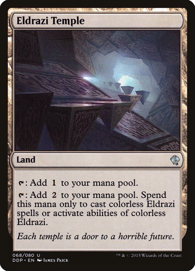 Eldrazi Temple [Duel Decks: Zendikar vs. Eldrazi] MTG Single Magic: The Gathering | Red Claw Gaming