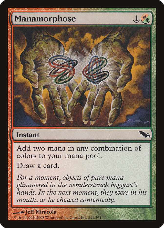 Manamorphose [Shadowmoor] MTG Single Magic: The Gathering | Red Claw Gaming