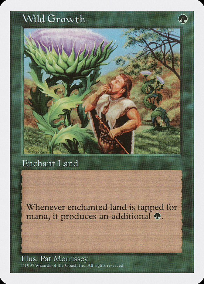 Wild Growth [Fifth Edition] MTG Single Magic: The Gathering | Red Claw Gaming
