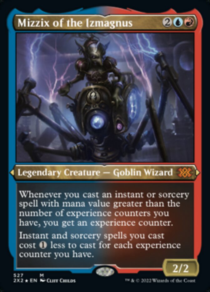 Mizzix of the Izmagnus (Foil Etched) [Double Masters 2022] MTG Single Magic: The Gathering    | Red Claw Gaming