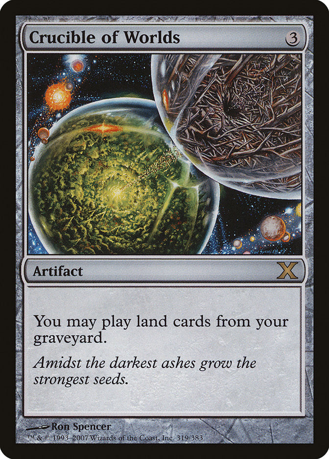 Crucible of Worlds [Tenth Edition] MTG Single Magic: The Gathering | Red Claw Gaming