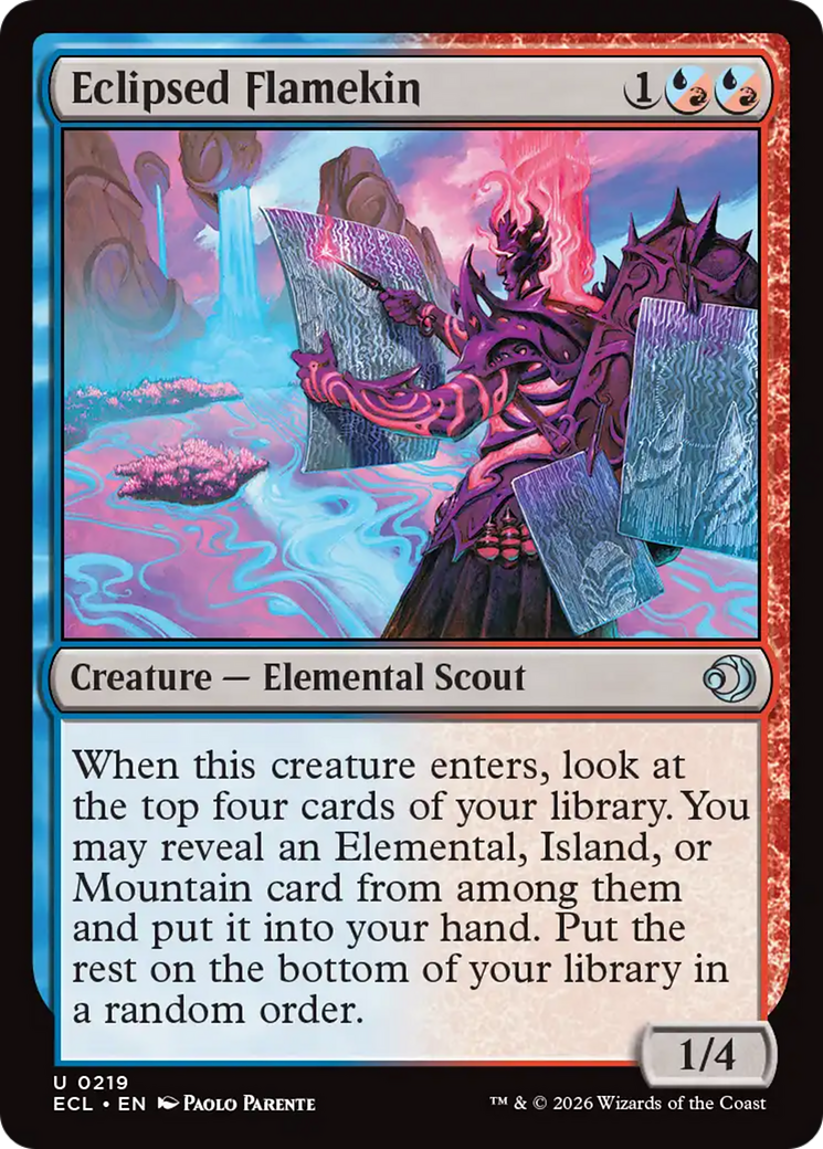 Eclipsed Flamekin [Lorwyn Eclipsed] MTG Single Magic: The Gathering | Red Claw Gaming