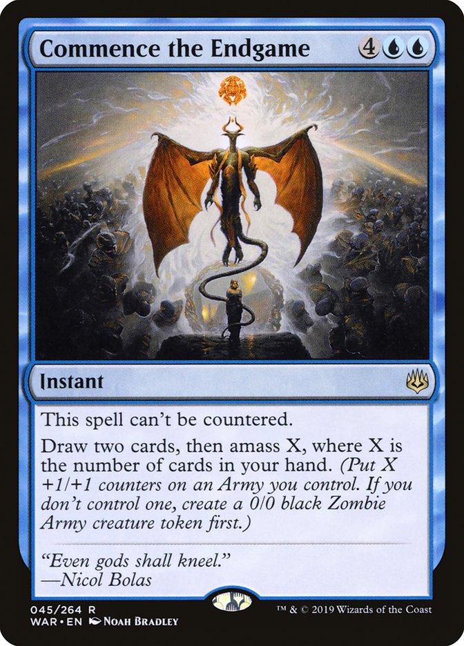 Commence the Endgame [War of the Spark] MTG Single Magic: The Gathering | Red Claw Gaming