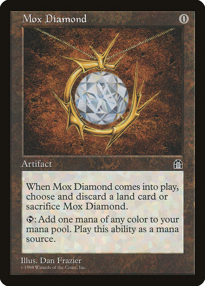 Mox Diamond [Stronghold] MTG Single Magic: The Gathering | Red Claw Gaming