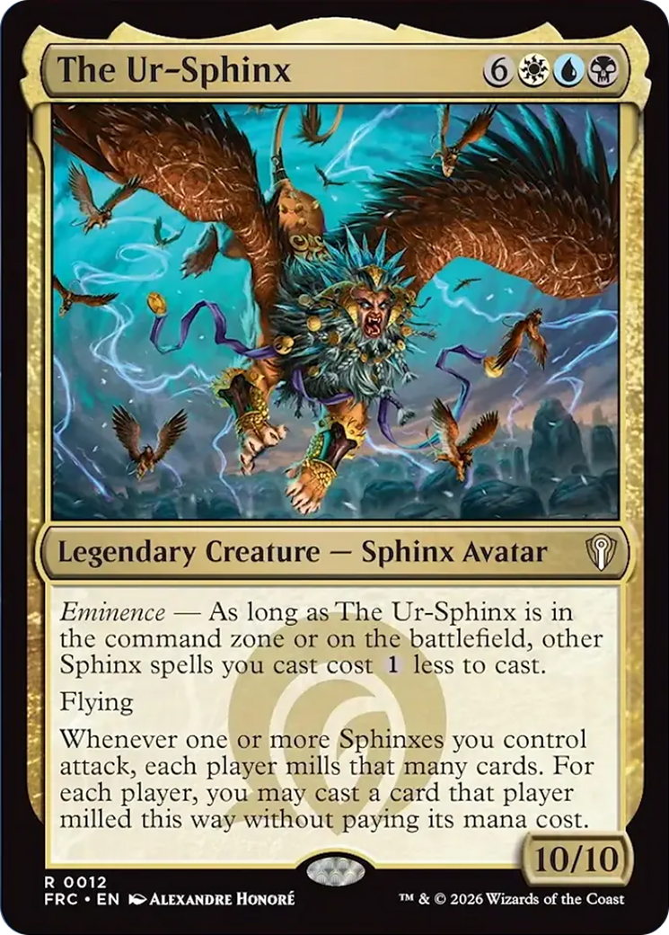 The Ur-Sphinx [Reality Fracture Commander] | Red Claw Gaming