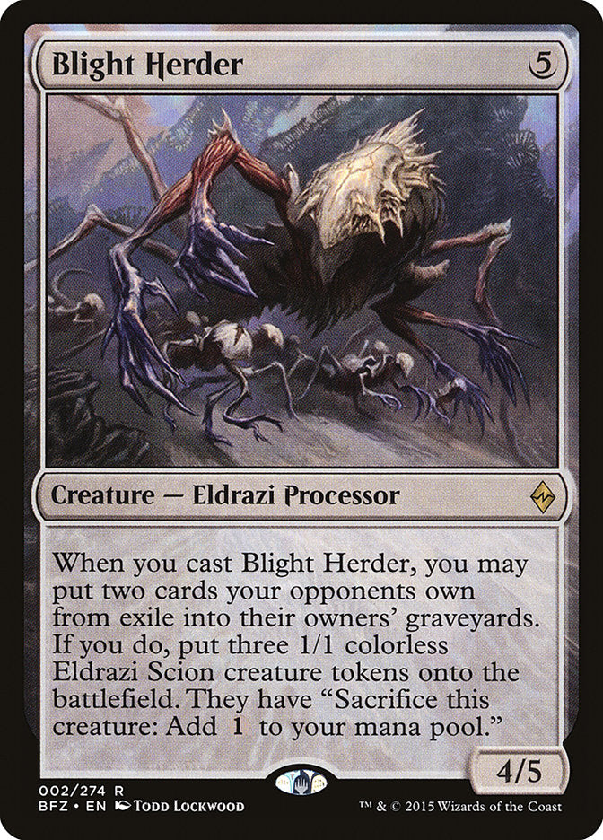 Blight Herder [Battle for Zendikar] MTG Single Magic: The Gathering | Red Claw Gaming