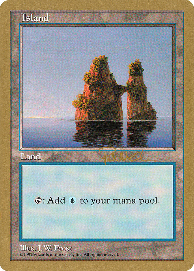Island (pm436) (Paul McCabe) [World Championship Decks 1997] MTG Single Magic: The Gathering | Red Claw Gaming