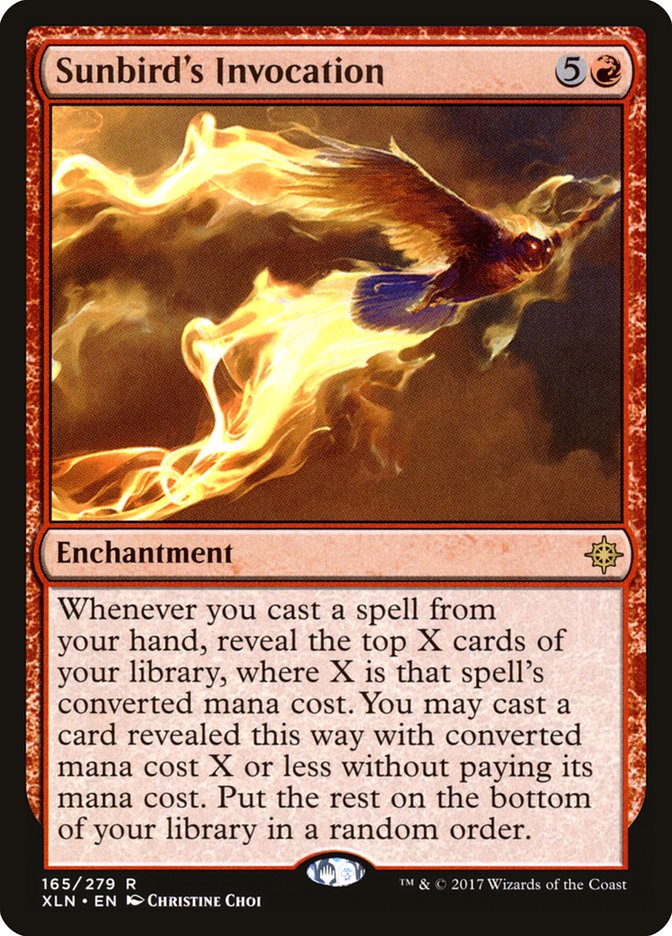 Sunbird's Invocation [Ixalan] MTG Single Magic: The Gathering | Red Claw Gaming