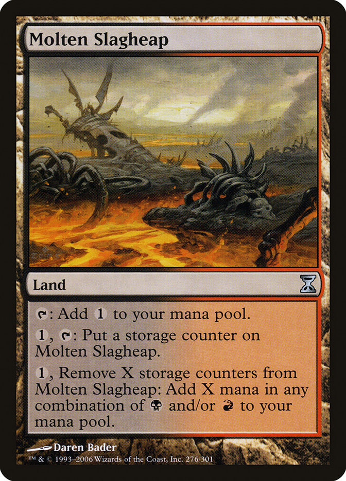 Molten Slagheap [Time Spiral] MTG Single Magic: The Gathering | Red Claw Gaming