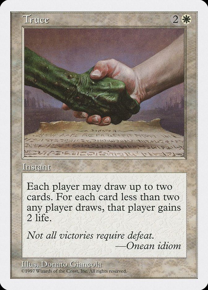 Truce [Fifth Edition] MTG Single Magic: The Gathering | Red Claw Gaming