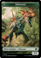 Gnome // Dinosaur (0010) Double-Sided Token [The Lost Caverns of Ixalan Tokens] MTG Single Magic: The Gathering | Red Claw Gaming