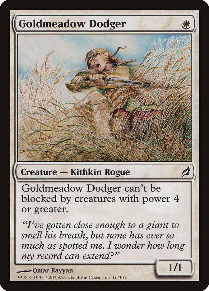 Goldmeadow Dodger [Lorwyn] MTG Single Magic: The Gathering | Red Claw Gaming
