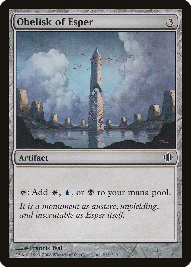Obelisk of Esper [Shards of Alara] MTG Single Magic: The Gathering | Red Claw Gaming
