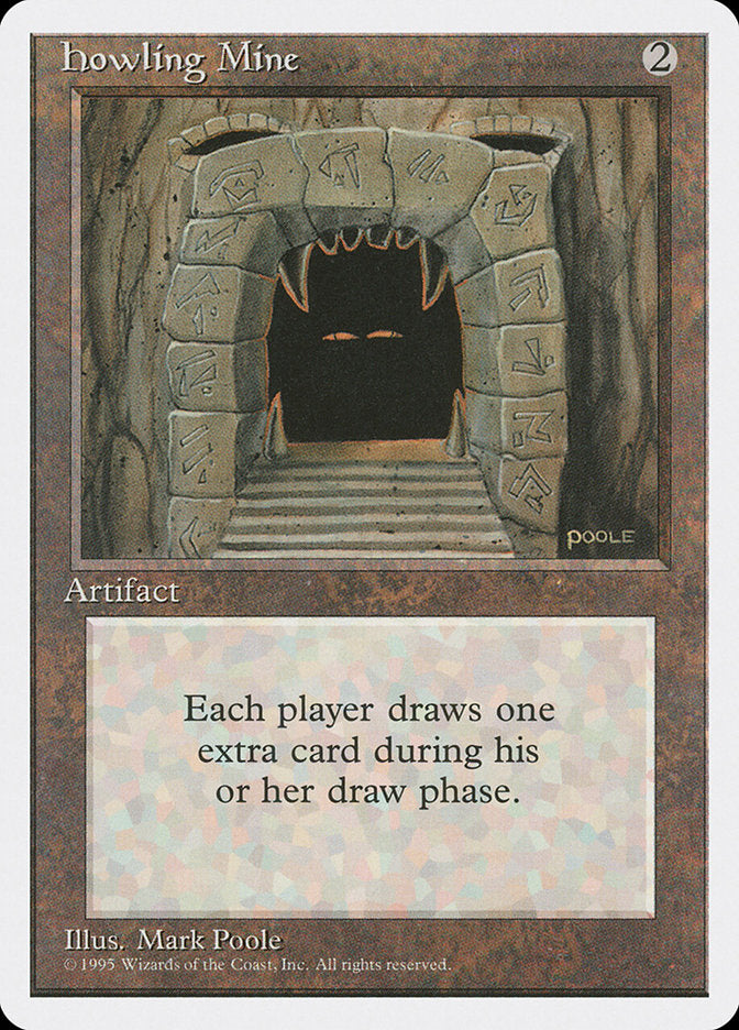 Howling Mine [Fourth Edition] MTG Single Magic: The Gathering | Red Claw Gaming