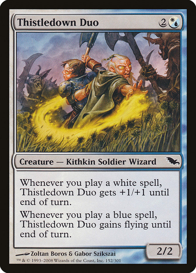 Thistledown Duo [Shadowmoor] MTG Single Magic: The Gathering | Red Claw Gaming