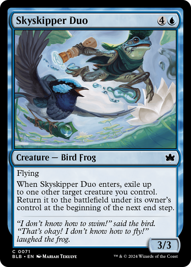 Skyskipper Duo [Bloomburrow] MTG Single Magic: The Gathering | Red Claw Gaming