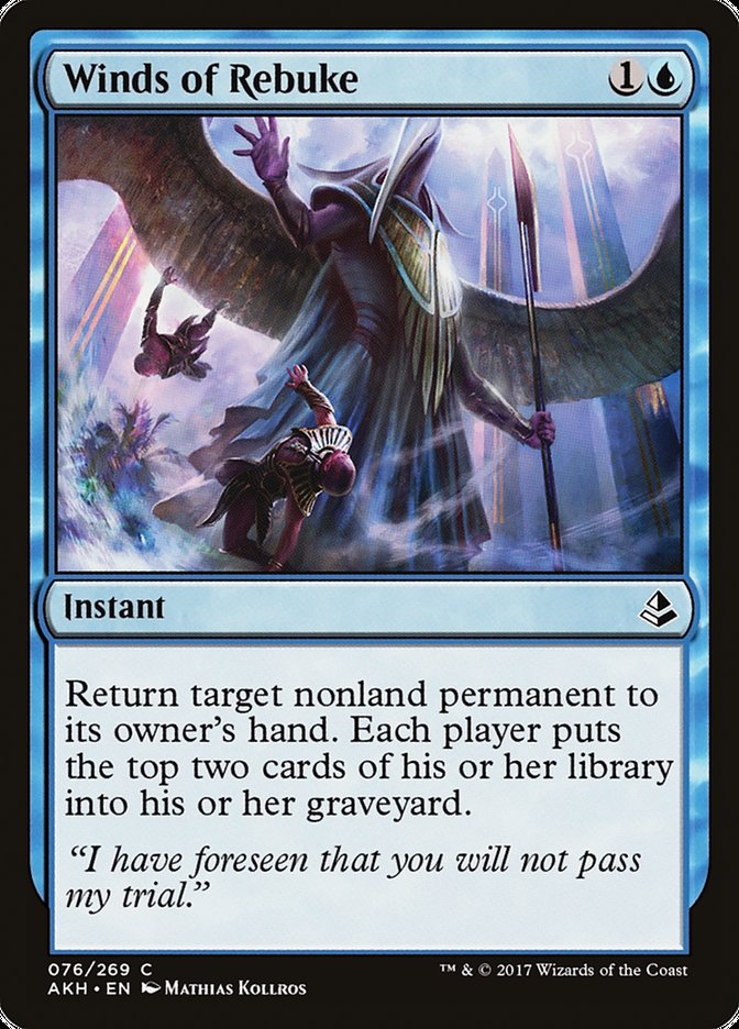 Winds of Rebuke [Amonkhet] MTG Single Magic: The Gathering | Red Claw Gaming