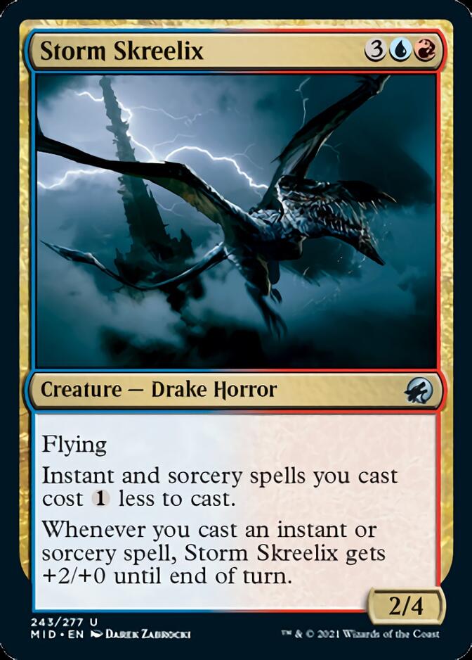 Storm Skreelix [Innistrad: Midnight Hunt] MTG Single Magic: The Gathering | Red Claw Gaming